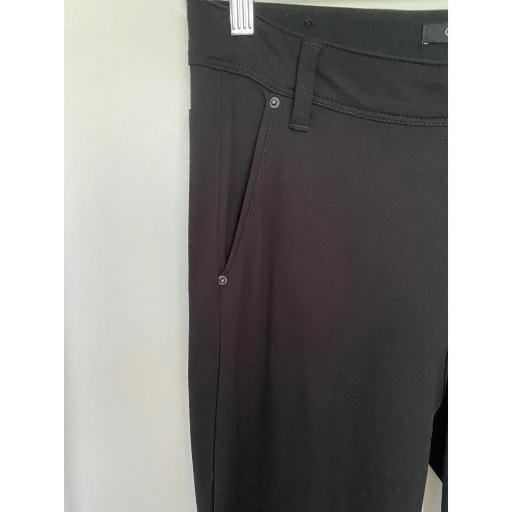 One5One Love My Fit Goddess Fit Black Flared Dress Pants Trousers  Size 12/31